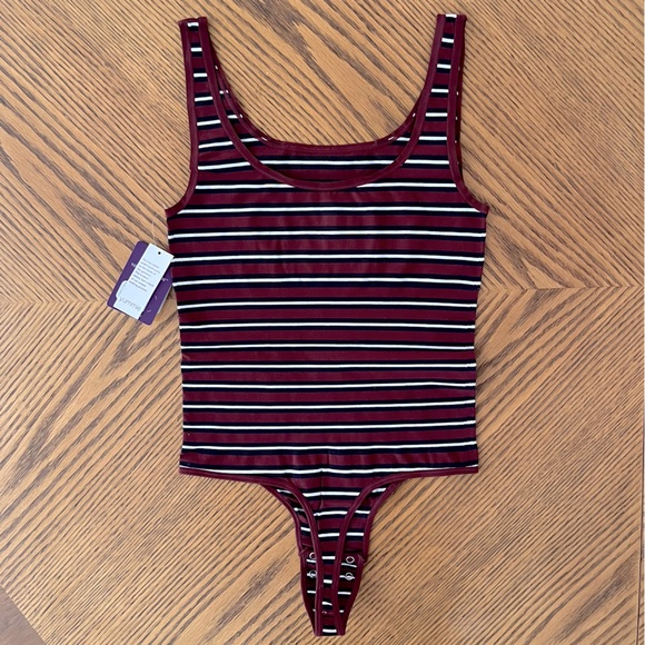 Yummie Ruby Striped Bodysuit - Picture 8 of 9
